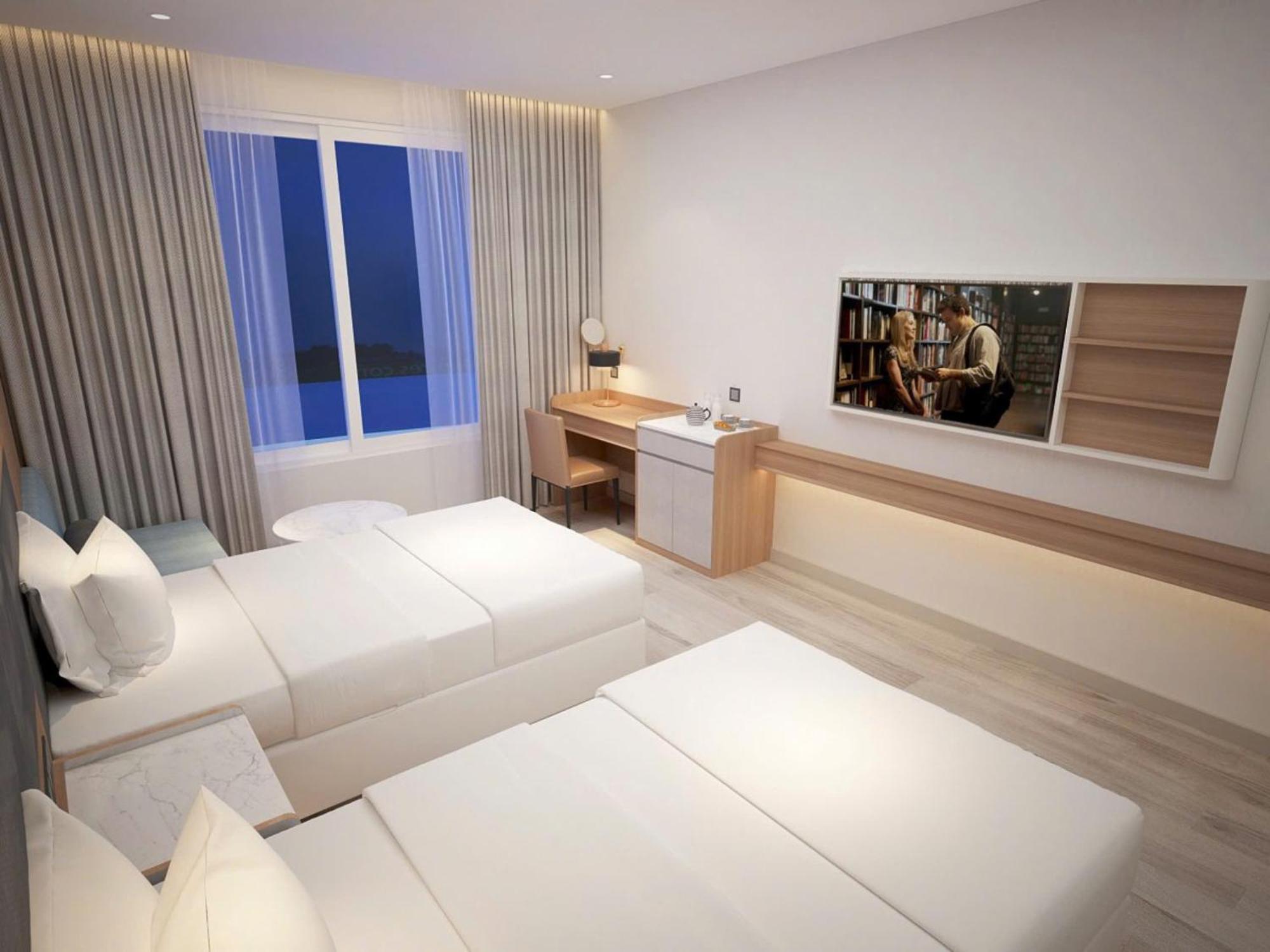Ngan Ha Hotel Dai Tiet Exteriör bild
